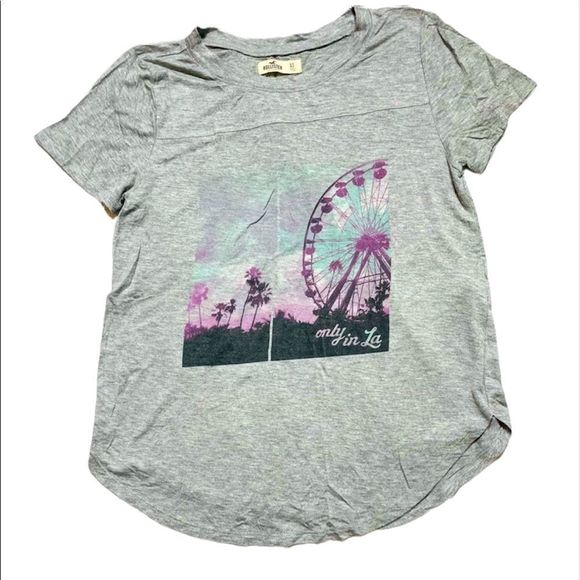 Hollister Only in L.A. Graphic Short Sleeve Tee | XS - Picture 1 of 8